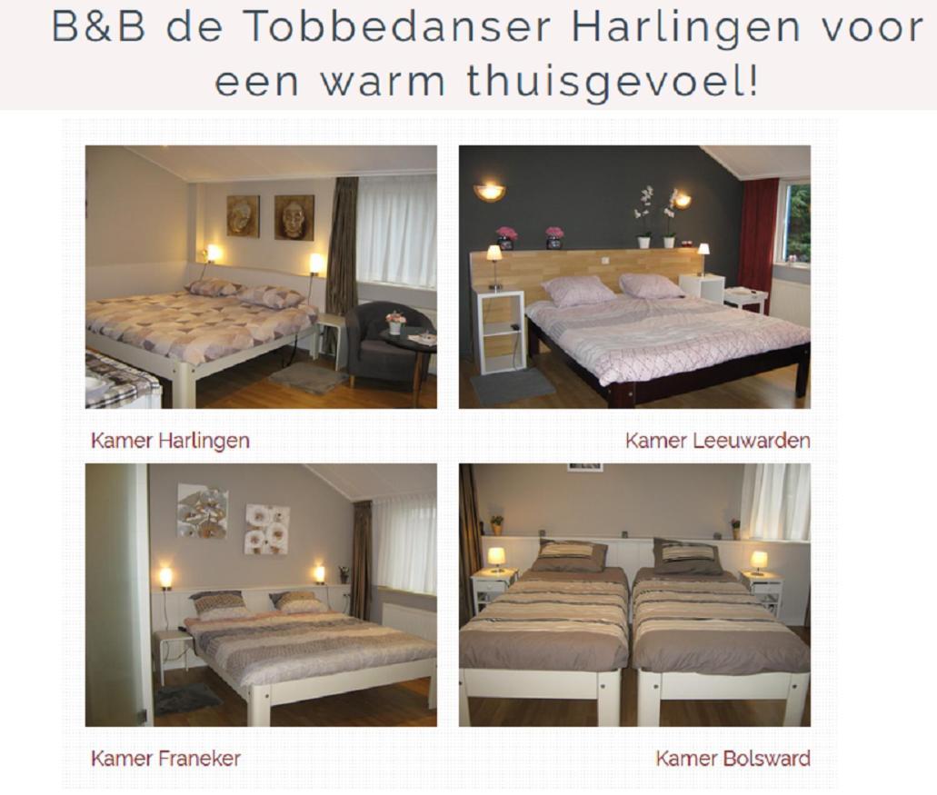 B&B De Tobbedanser Harlingen Esterno foto